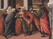 Sandro Botticelli Stories of Virginia Spain oil painting artist
